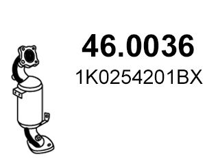 Katalizator ASSO 1K0254201AX