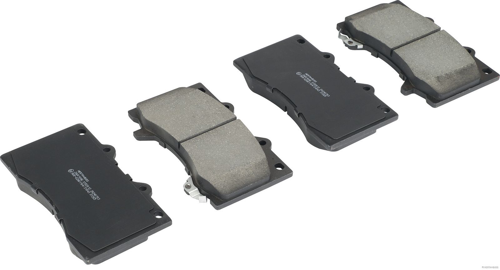 set placute frana,frana disc HERTH+BUSS JAKOPARTS J3601086