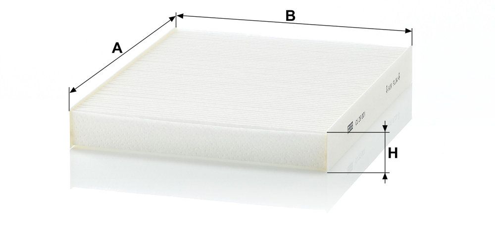 Levně Filtr, vzduch v interiéru MANN-FILTER CU 26 001
