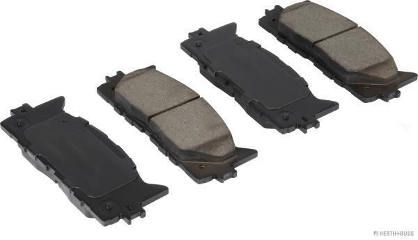 set placute frana,frana disc HERTH+BUSS JAKOPARTS J3602006