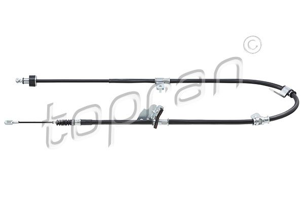 Cablu, frana de parcare TOPRAN 820 741