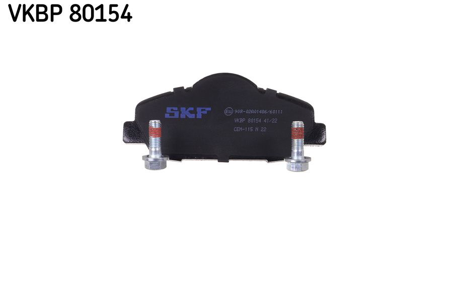 Sada brzdových platničiek kotúčovej brzdy SKF VKBP 80154