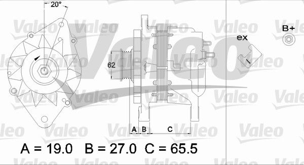 Alternator VALEO 437220