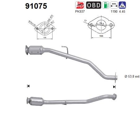Catalizator AS 91075