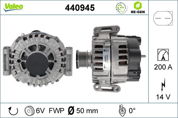 Alternator VALEO 440945