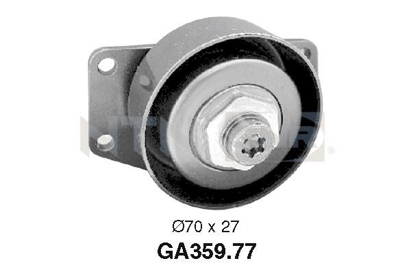 Rolka napinacza, pasek klinowy wielorowkowy SNR GA359.77