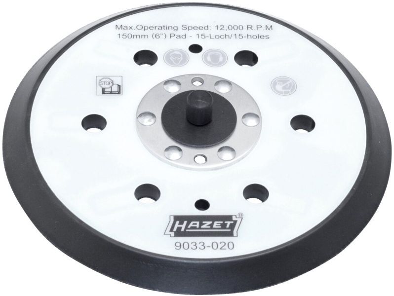 Disc suport polizor, slefuitor excentric HAZET 9033-020