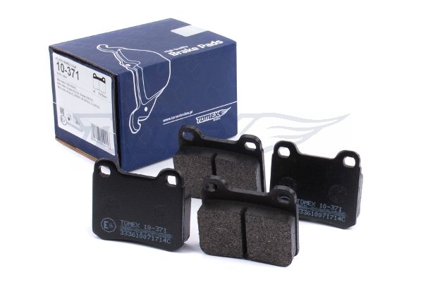 Levně Sada brzdových destiček, kotoučová brzda TOMEX Brakes 10-371