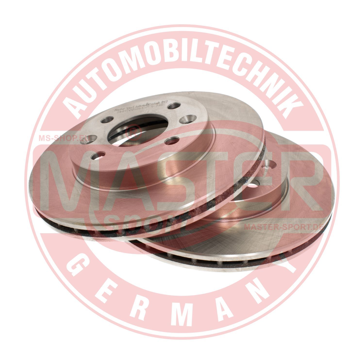 Tarcza hamulcowa MASTER-SPORT GERMANY 24012001251-SET-MS
