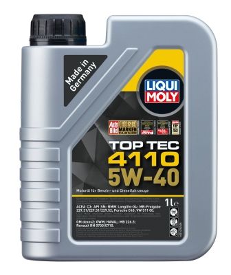 Motorový olej Liqui Moly Top Tec 4110 5W-40, 1L