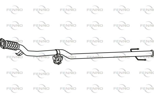 Rura wydechowa FENNO P36121