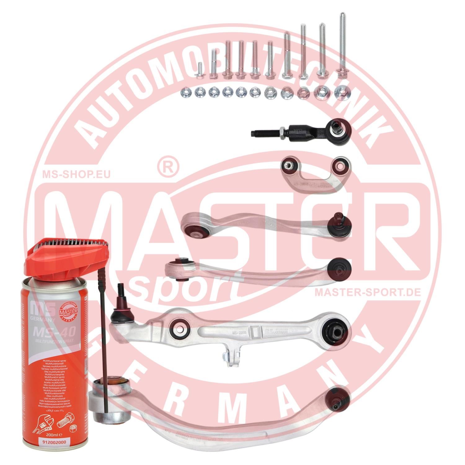 E-shop Sada ramien nápravy zavesenia kolies MASTER-SPORT GERMANY 36791L-SET-MSP