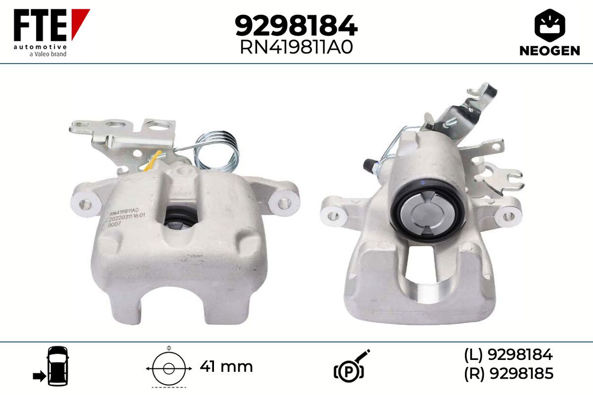 Etrier frana FTE NEOGEN 9298184