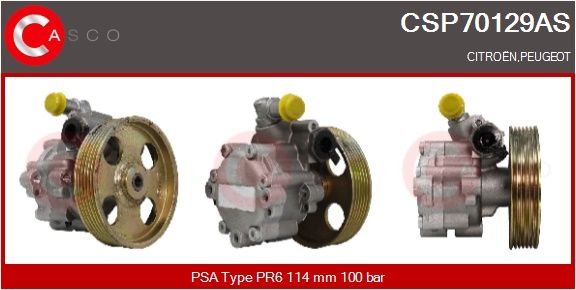 Hydraulické čerpadlo, řízení CASCO CSP70129AS