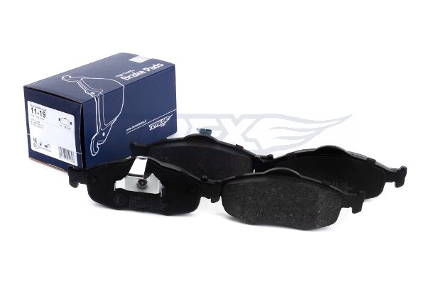 Levně Sada brzdových destiček, kotoučová brzda TOMEX Brakes 11-19