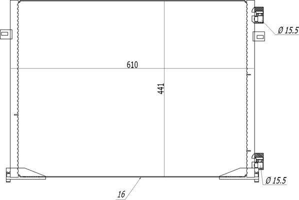 Skraplacz, klimatyzacja HART 613 939