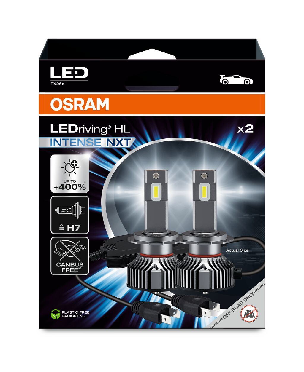 Bec, far faza lunga ams-OSRAM LEDriving® HL INTENSE NXT 64210DWINN-2HB