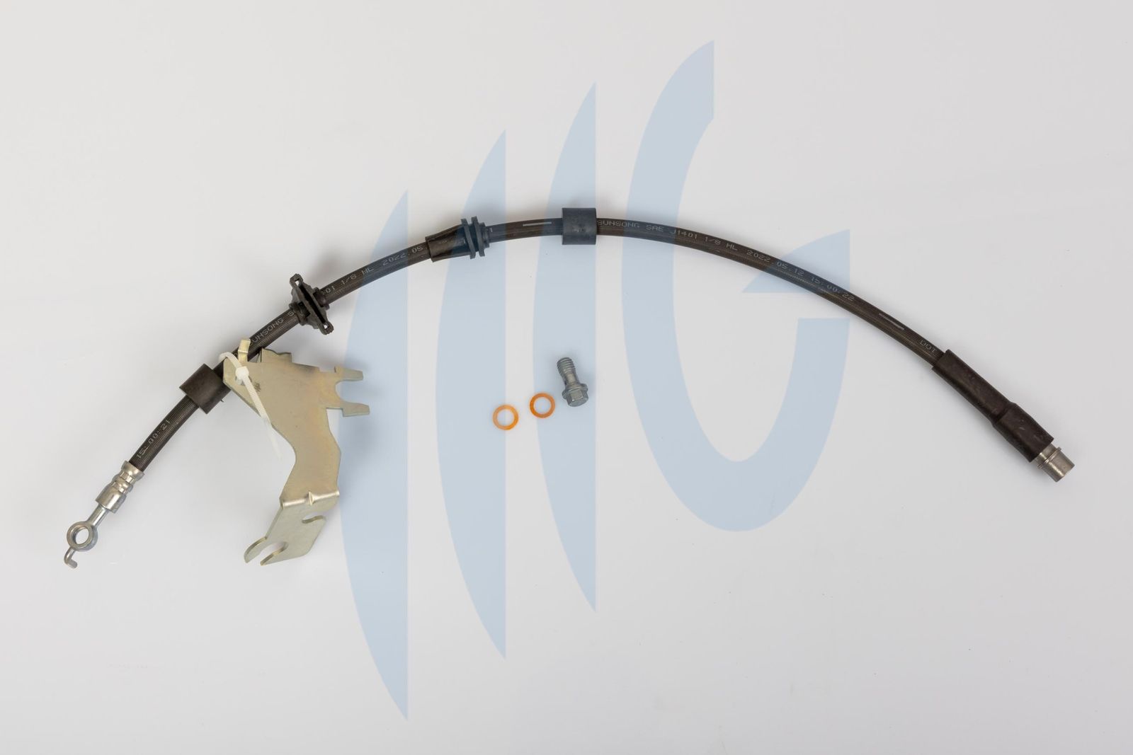 Przewód hamulcowy elastyczny RICAMBIFLEX GM 02060330