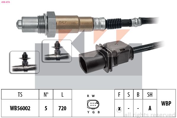 Sonda lambda KW 498 478