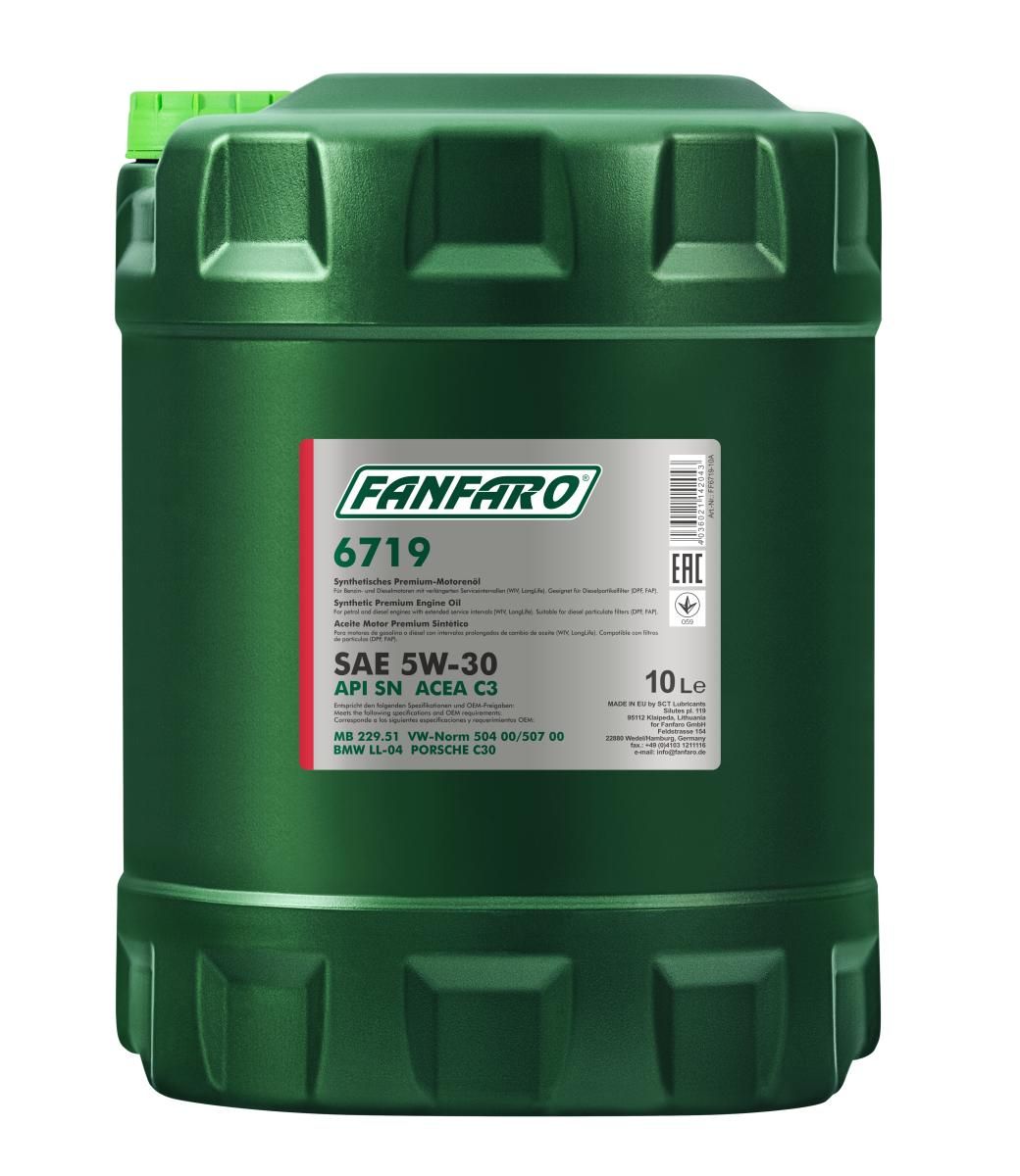 E-shop Motorový olej SCT - MANNOL VAG5W3010L