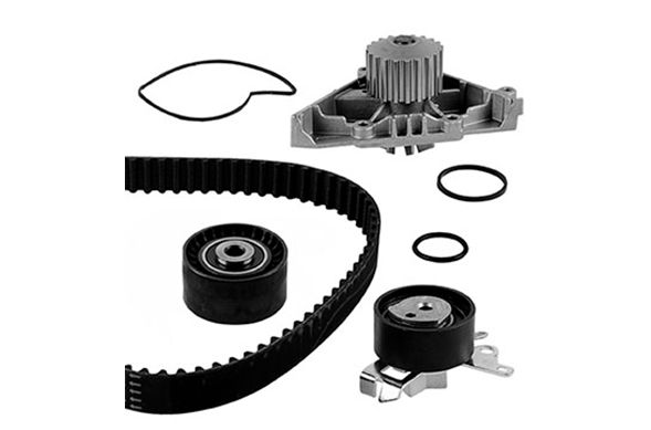 Pompe à eau + kit de courroie crantée OE PSA 1609525280