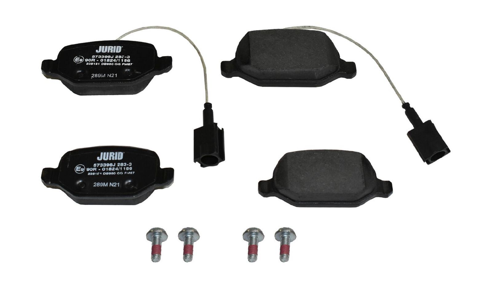 Комплект тормозных колодок, дисковый тормоз