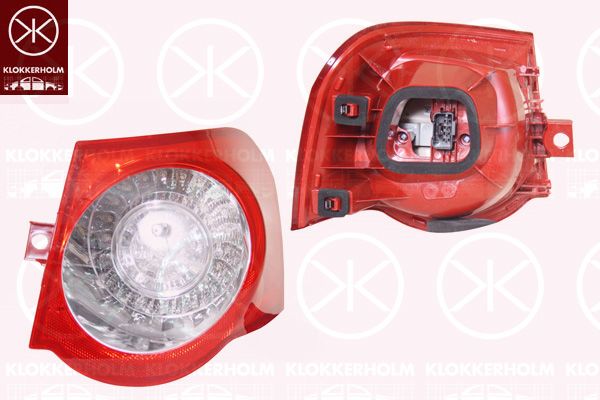 Lampa tylna zespolona KLOKKERHOLM 95400726A1