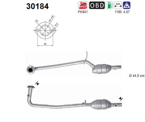 Katalizator AS 30184