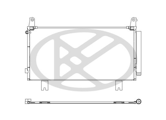 Condensator, climatizare KOYORAD CD081194