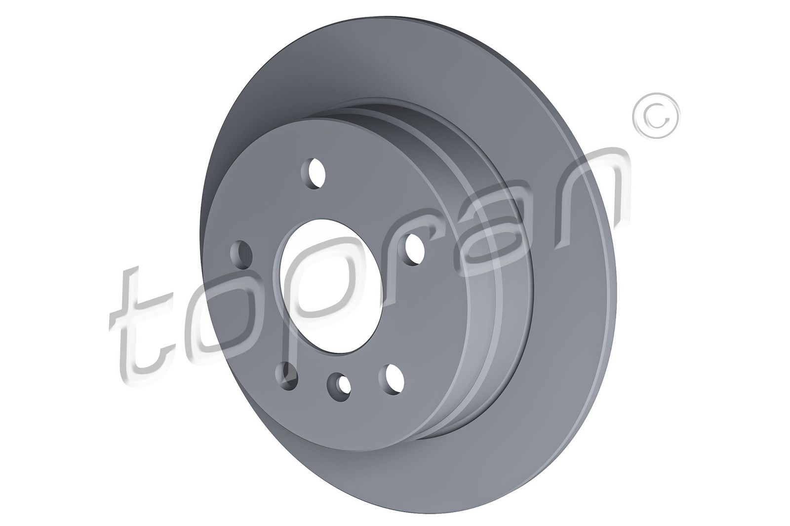 Disc frana TOPRAN COATED 401 386