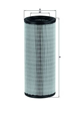 Vzduchový filtr MAHLE LX 801