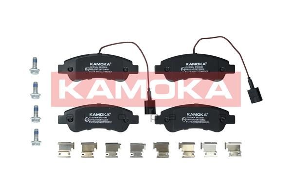 Zestaw klocków hamulcowych, hamulce tarczowe KAMOKA JQ101404