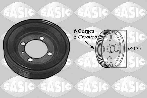 Fulie curea, arbore cotit SASIC 2156015