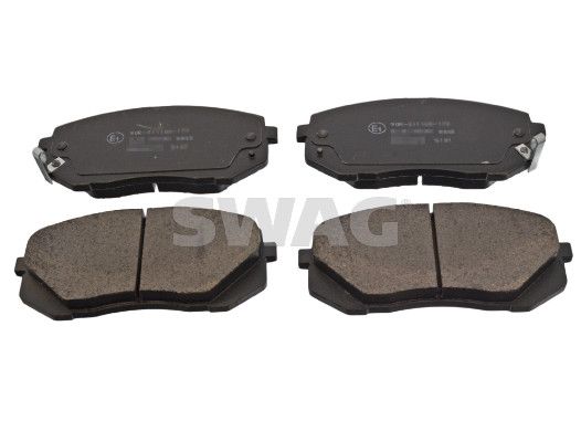 Sada brzdových destiček, kotoučová brzda SWAG 91 91 6816