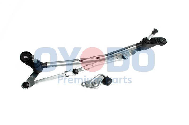 Stiklu tīrītāja sviru un stiepņu sistēma