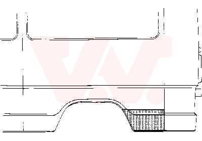 Ściana boczna VAN WEZEL 3070144