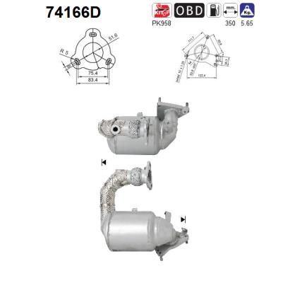 Katalizator AS 208A03UC4D