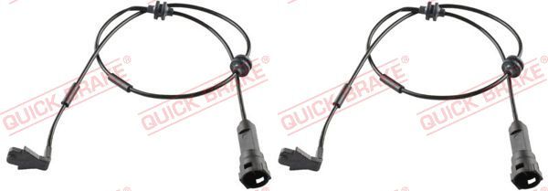 Výstražný kontakt, opotřebení obložení QUICK BRAKE WS 0157 A