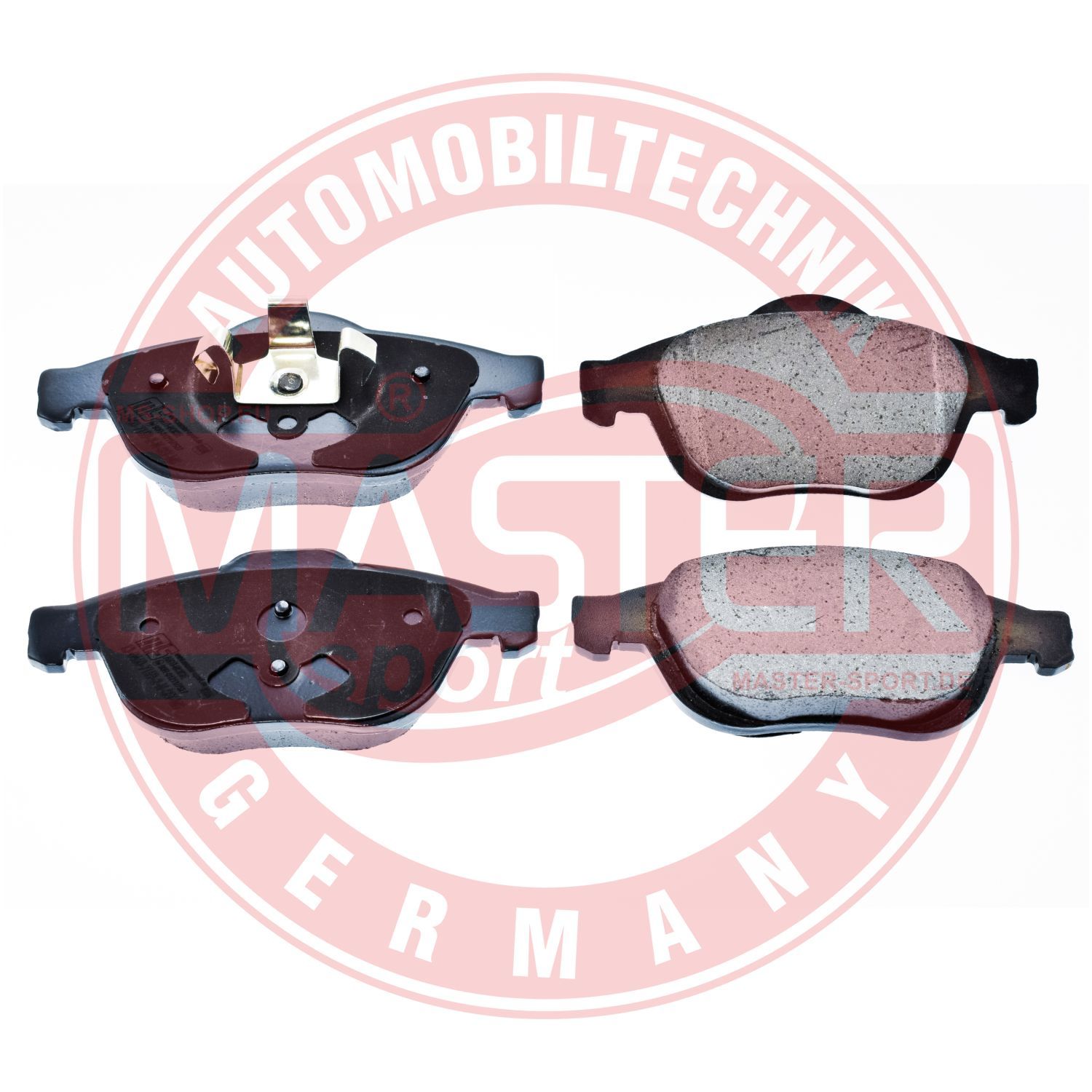 Zestaw klocków hamulcowych, hamulce tarczowe MASTER-SPORT GERMANY 13046071592N-SET-MS