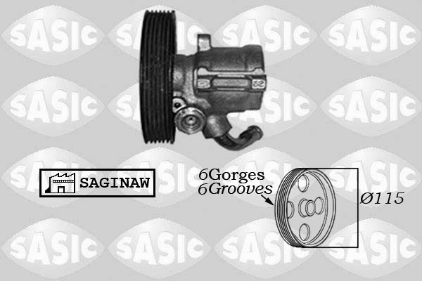 Pompa hydrauliczna, układ kierowniczy SASIC 7070005