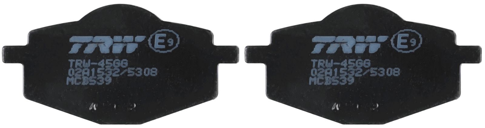 set placute frana,frana disc TRW Organic Allround MCB539