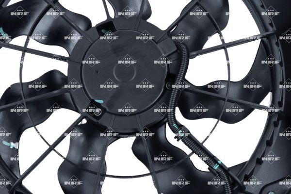 Ventilateur, refroidissement du moteur