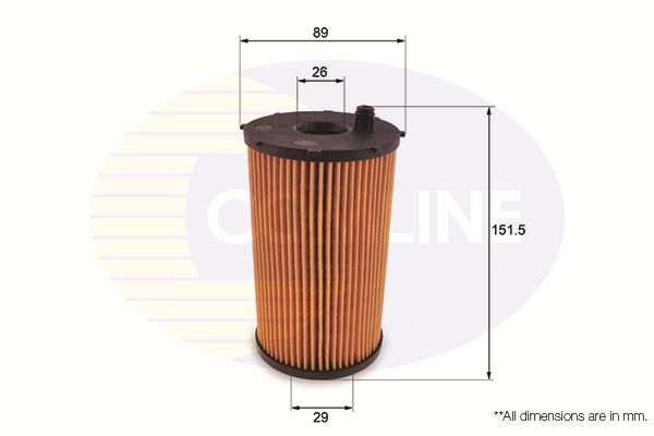 Filtr oleju COMLINE EOF203
