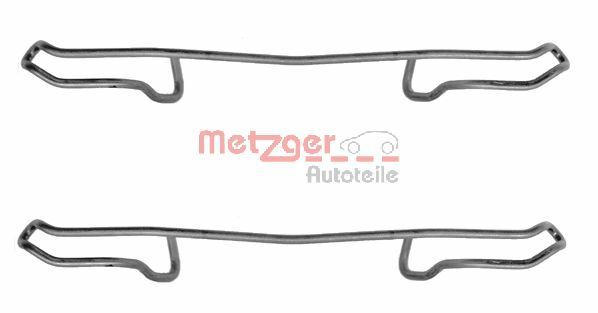 Set accesorii, placute frana METZGER 109-1100