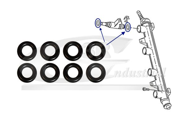 Set inele etansare, injector 3RG 99714