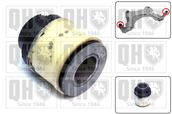 Łożyskowanie, korpus osi QUINTON HAZELL EMS8599