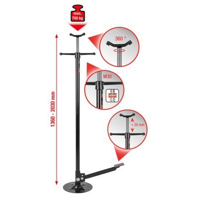 Pallbockar KS TOOLS 160.0342