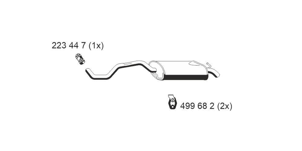 Toba esapament finala ERNST 640220