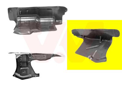 Levně Izolace motorového prostoru VAN WEZEL 1625703
