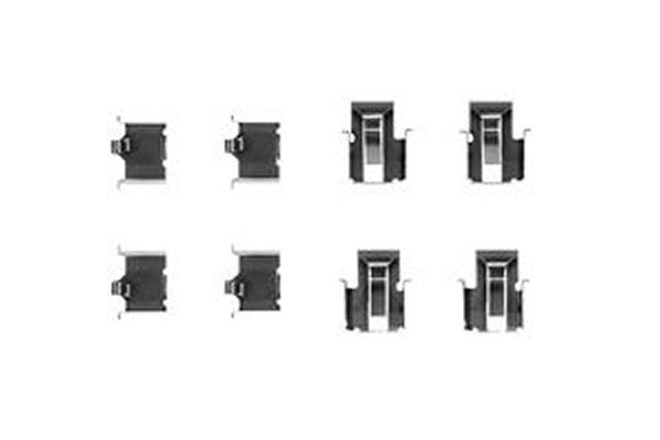 Zestaw akcesoriów, klocki hamulcowe TRW PFK236